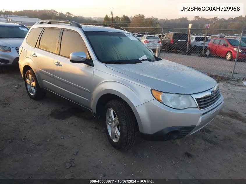 2010 Subaru Forester 2.5X Premium VIN: JF2SH6CC0AH729968 Lot: 40538977