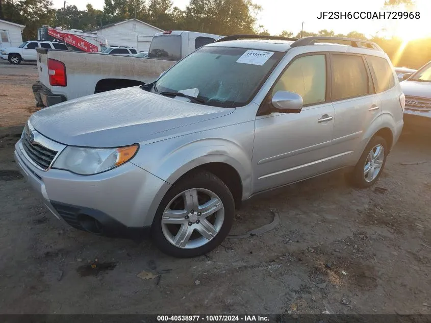 2010 Subaru Forester 2.5X Premium VIN: JF2SH6CC0AH729968 Lot: 40538977