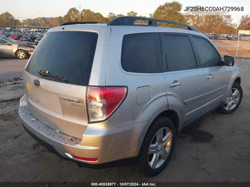 2010 Subaru Forester 2.5X Premium VIN: JF2SH6CC0AH729968 Lot: 40538977