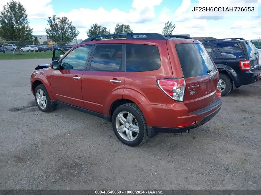 2010 Subaru Forester 2.5X Premium VIN: JF2SH6CC1AH776653 Lot: 40545659