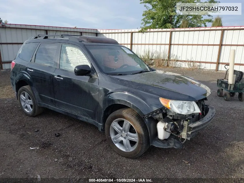 2010 Subaru Forester 2.5X Premium VIN: JF2SH6CC8AH797032 Lot: 40549184