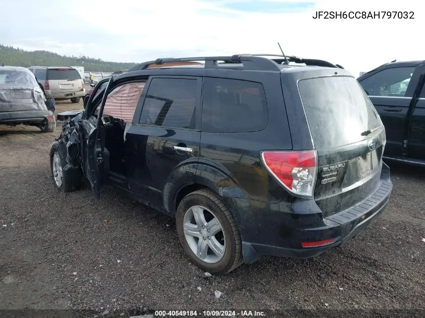 2010 Subaru Forester 2.5X Premium VIN: JF2SH6CC8AH797032 Lot: 40549184