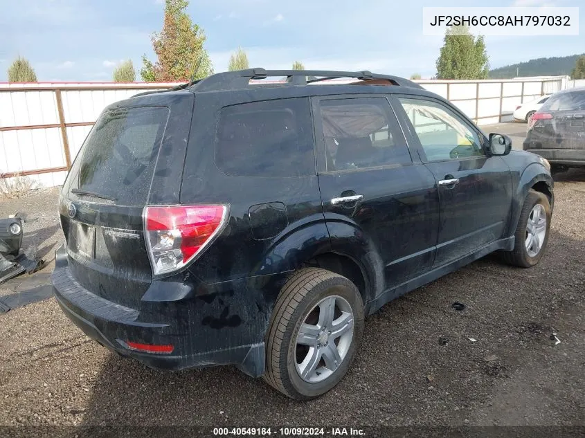 2010 Subaru Forester 2.5X Premium VIN: JF2SH6CC8AH797032 Lot: 40549184