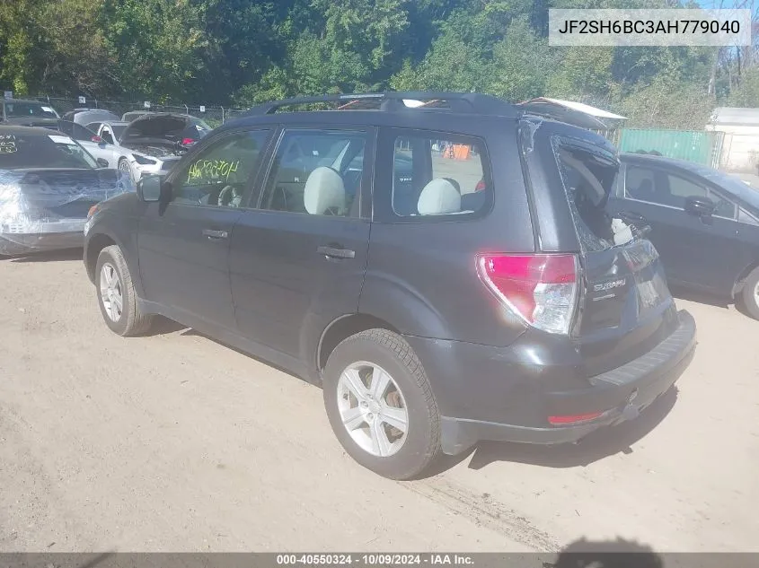 JF2SH6BC3AH779040 2010 Subaru Forester 2.5X