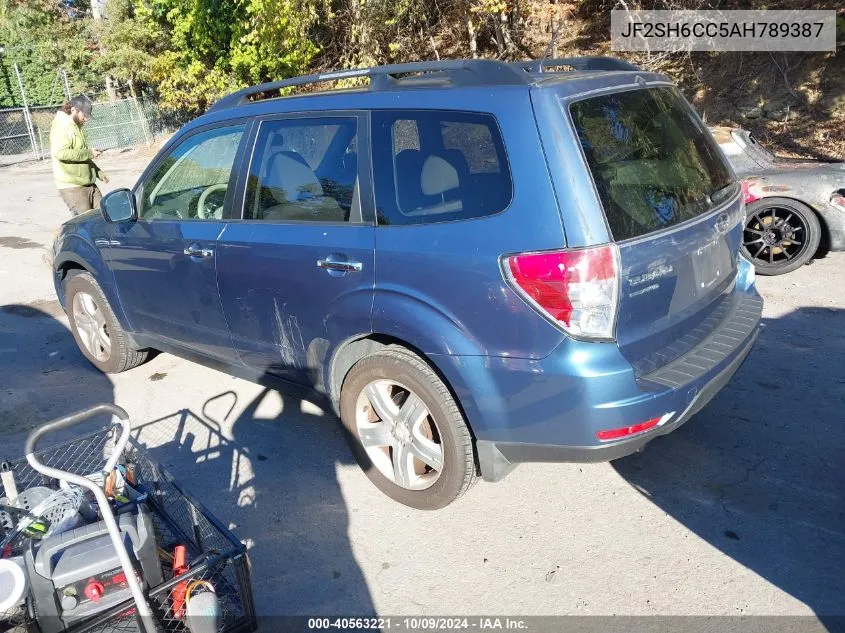 2010 Subaru Forester 2.5X Premium VIN: JF2SH6CC5AH789387 Lot: 40563221