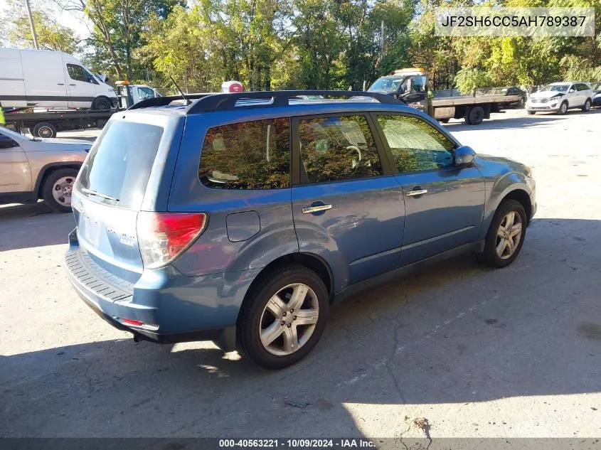 2010 Subaru Forester 2.5X Premium VIN: JF2SH6CC5AH789387 Lot: 40563221