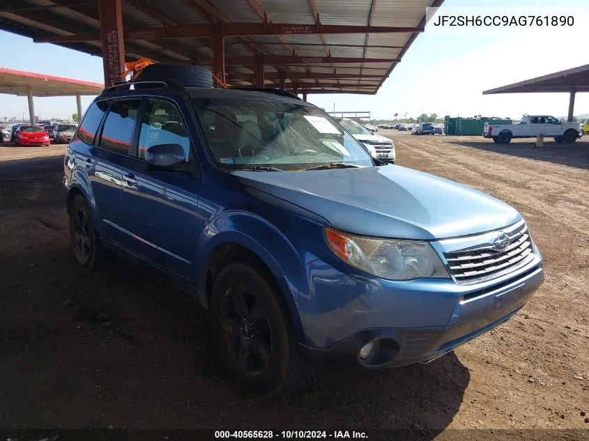 2010 Subaru Forester 2.5X Premium VIN: JF2SH6CC9AG761890 Lot: 40565628