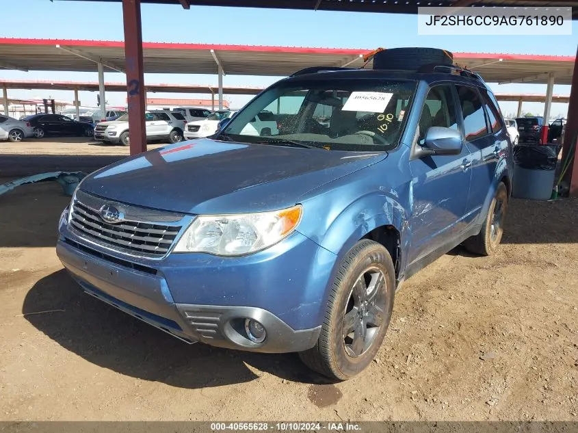 2010 Subaru Forester 2.5X Premium VIN: JF2SH6CC9AG761890 Lot: 40565628