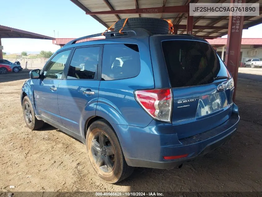 2010 Subaru Forester 2.5X Premium VIN: JF2SH6CC9AG761890 Lot: 40565628