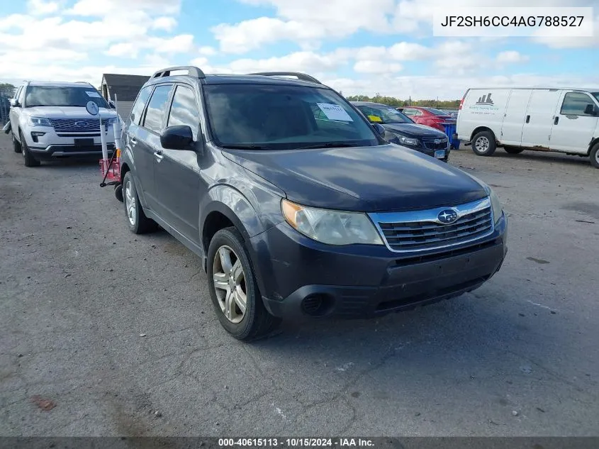 2010 Subaru Forester 2.5X Premium VIN: JF2SH6CC4AG788527 Lot: 40615113