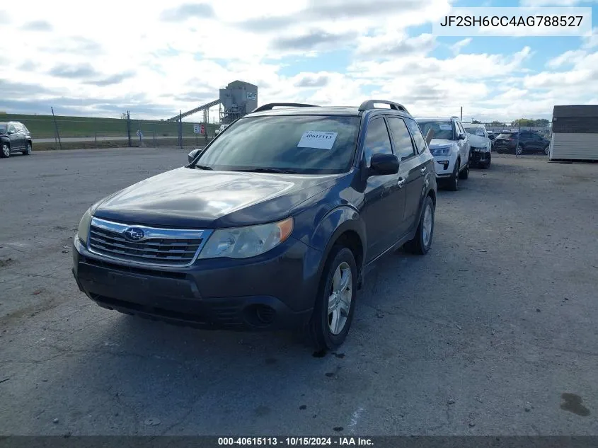 2010 Subaru Forester 2.5X Premium VIN: JF2SH6CC4AG788527 Lot: 40615113