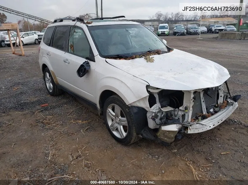 2010 Subaru Forester 2.5X Premium VIN: JF2SH6CC6AH723690 Lot: 40657580