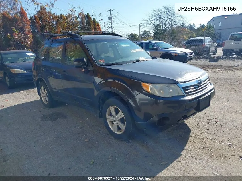 JF2SH6BCXAH916166 2010 Subaru Forester 2.5X