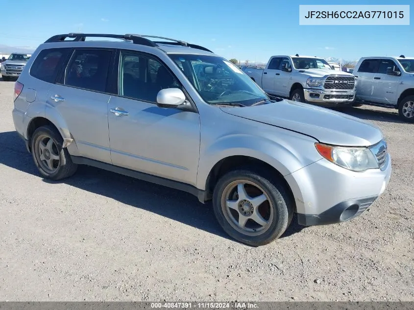 2010 Subaru Forester 2.5X Premium VIN: JF2SH6CC2AG771015 Lot: 40847391