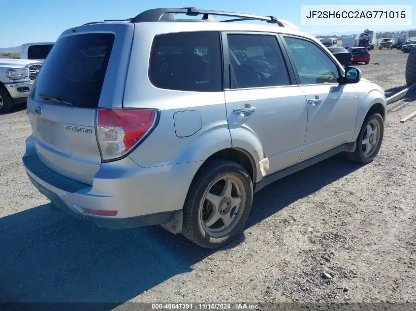 2010 Subaru Forester 2.5X Premium VIN: JF2SH6CC2AG771015 Lot: 40847391