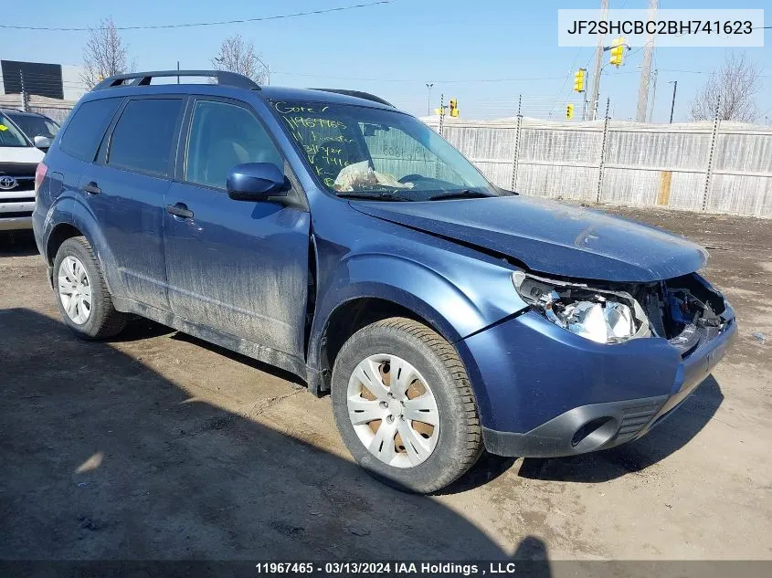 2011 Subaru Forester VIN: JF2SHCBC2BH741623 Lot: 11967465