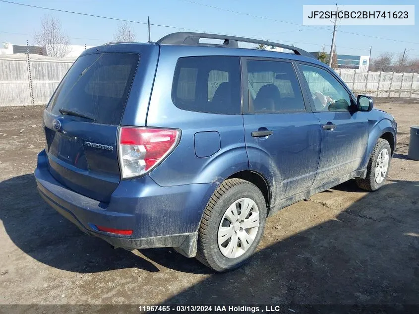 JF2SHCBC2BH741623 2011 Subaru Forester