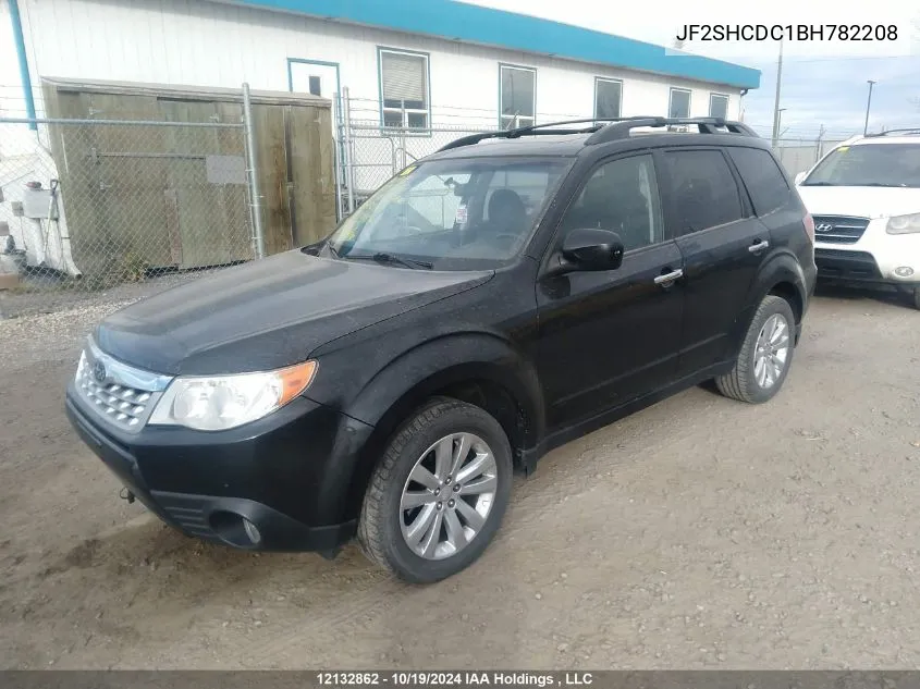 2011 Subaru Forester VIN: JF2SHCDC1BH782208 Lot: 12132862