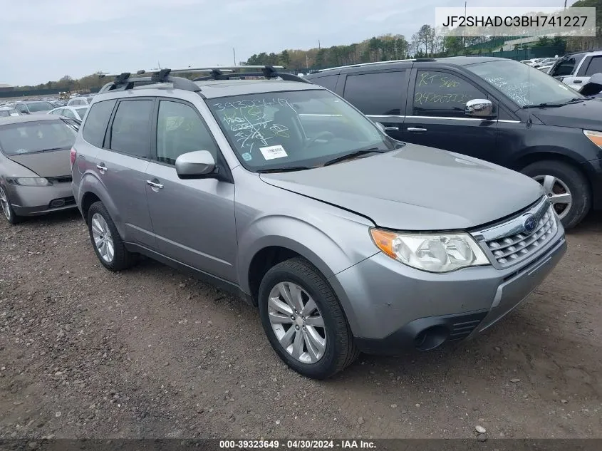 2011 Subaru Forester 2.5X Premium VIN: JF2SHADC3BH741227 Lot: 39323649