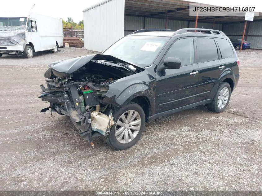 JF2SHBFC9BH716867 2011 Subaru Forester 2.5X Limited