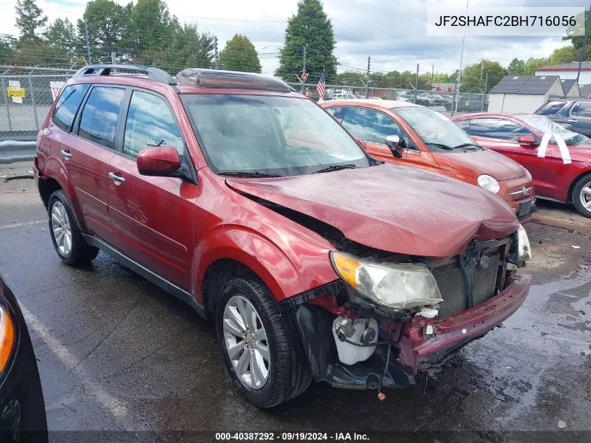 2011 Subaru Forester 2.5X Limited VIN: JF2SHAFC2BH716056 Lot: 40387292