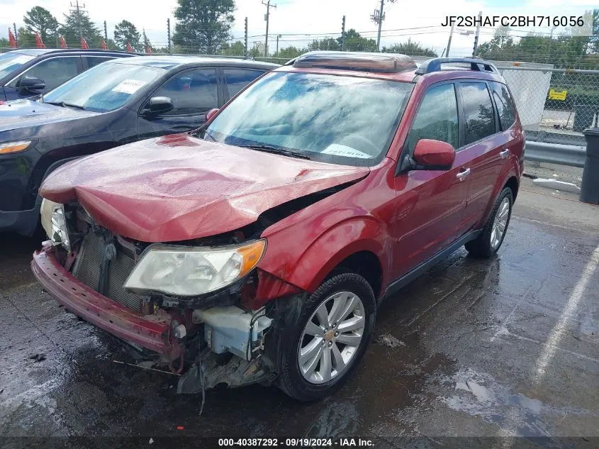 2011 Subaru Forester 2.5X Limited VIN: JF2SHAFC2BH716056 Lot: 40387292