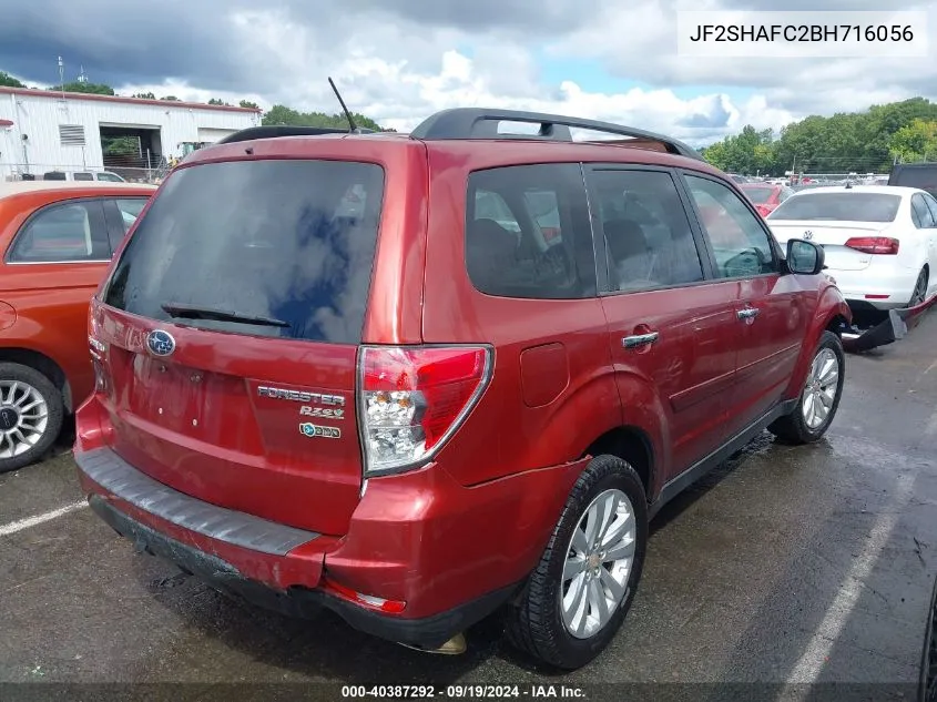 JF2SHAFC2BH716056 2011 Subaru Forester 2.5X Limited