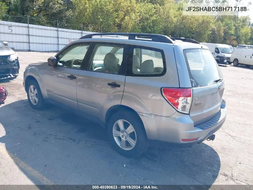 JF2SHABC5BH717188 2011 Subaru Forester 2.5X