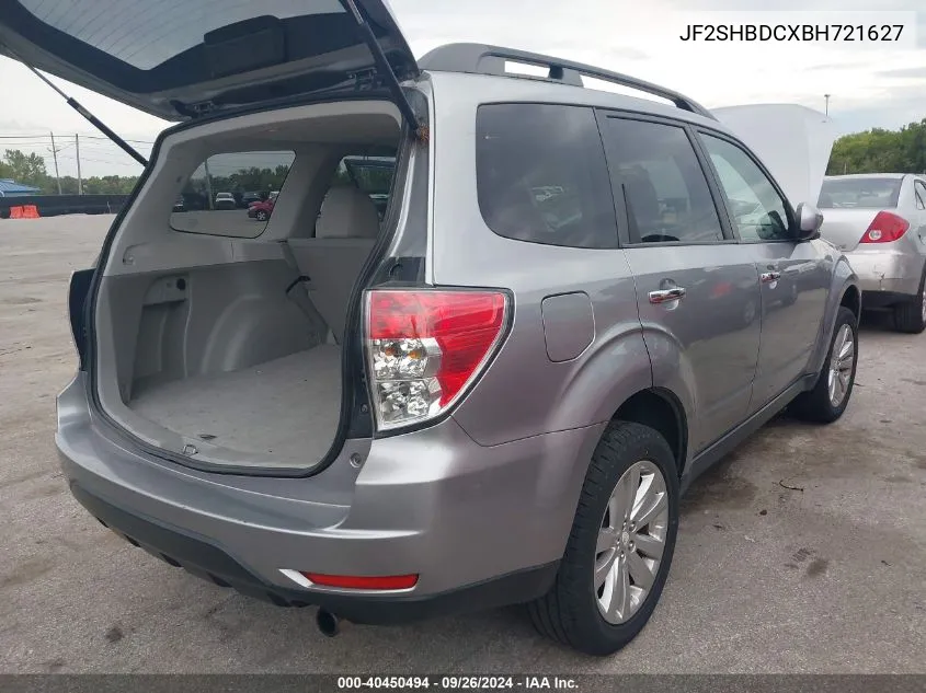 JF2SHBDCXBH721627 2011 Subaru Forester 2.5X Premium