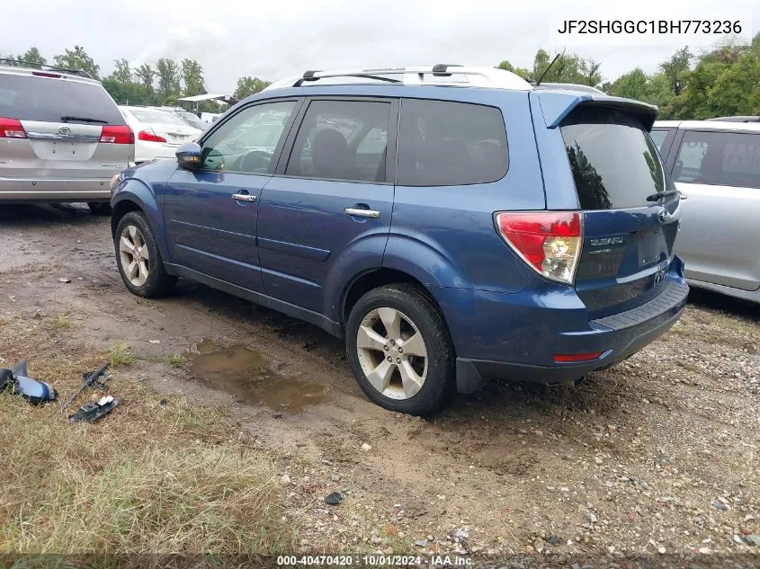 2011 Subaru Forester 2.5Xt Touring VIN: JF2SHGGC1BH773236 Lot: 40470420