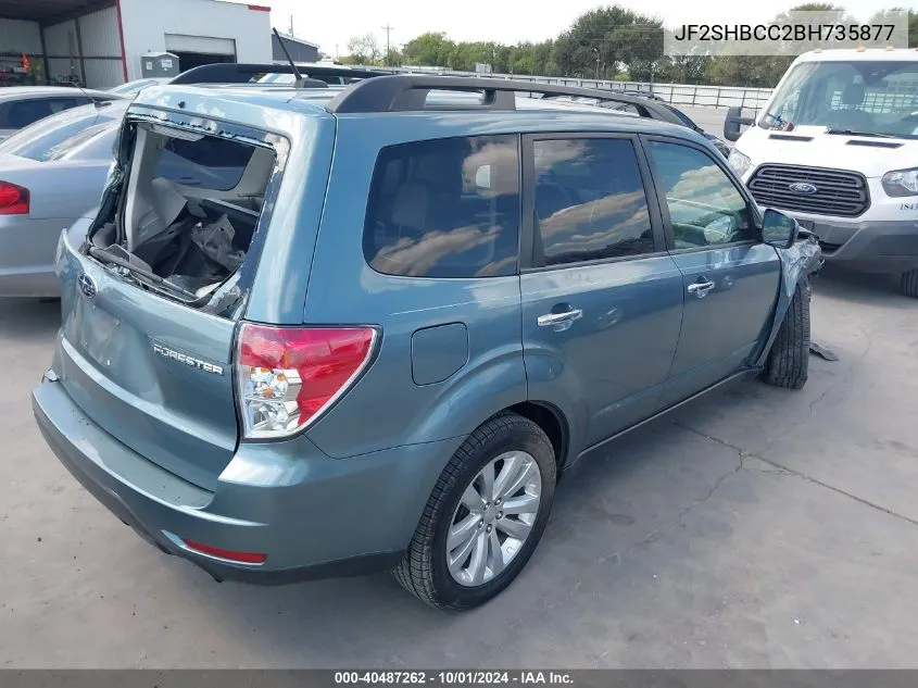 JF2SHBCC2BH735877 2011 Subaru Forester 2.5X Premium