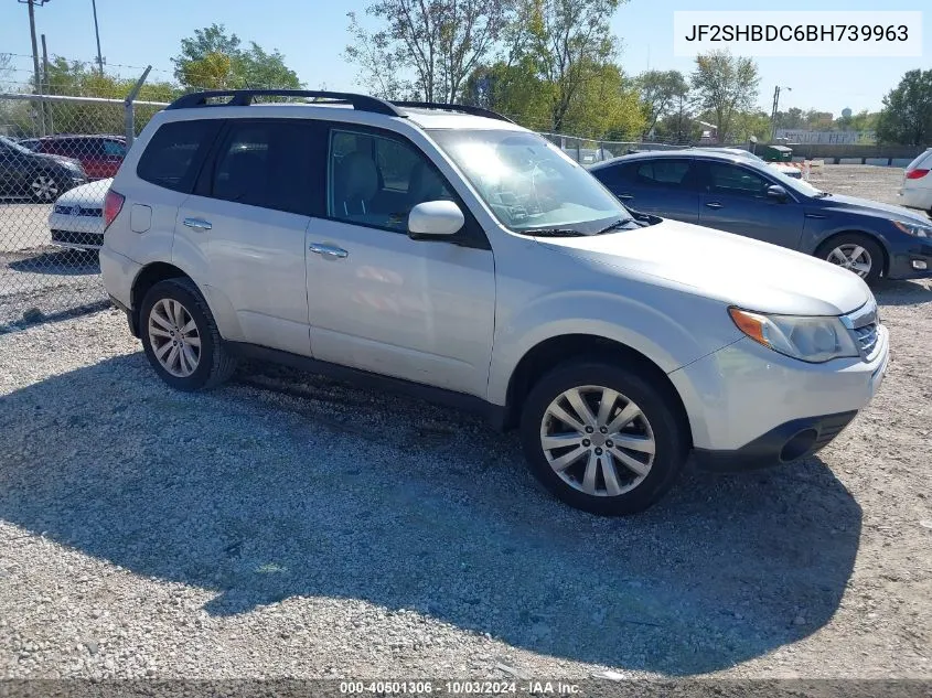 2011 Subaru Forester 2.5X Premium VIN: JF2SHBDC6BH739963 Lot: 40501306