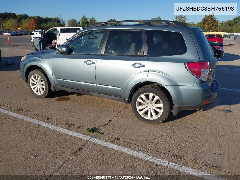 JF2SHBDC8BH766193 2011 Subaru Forester 2.5X Premium