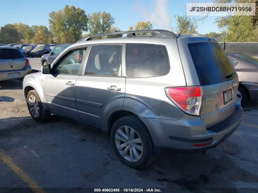 2011 Subaru Forester 2.5X Premium VIN: JF2SHBDC8BH719956 Lot: 40602495