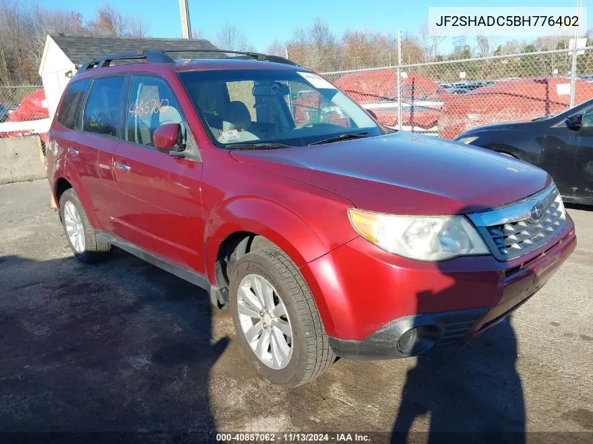 JF2SHADC5BH776402 2011 Subaru Forester 2.5X Premium