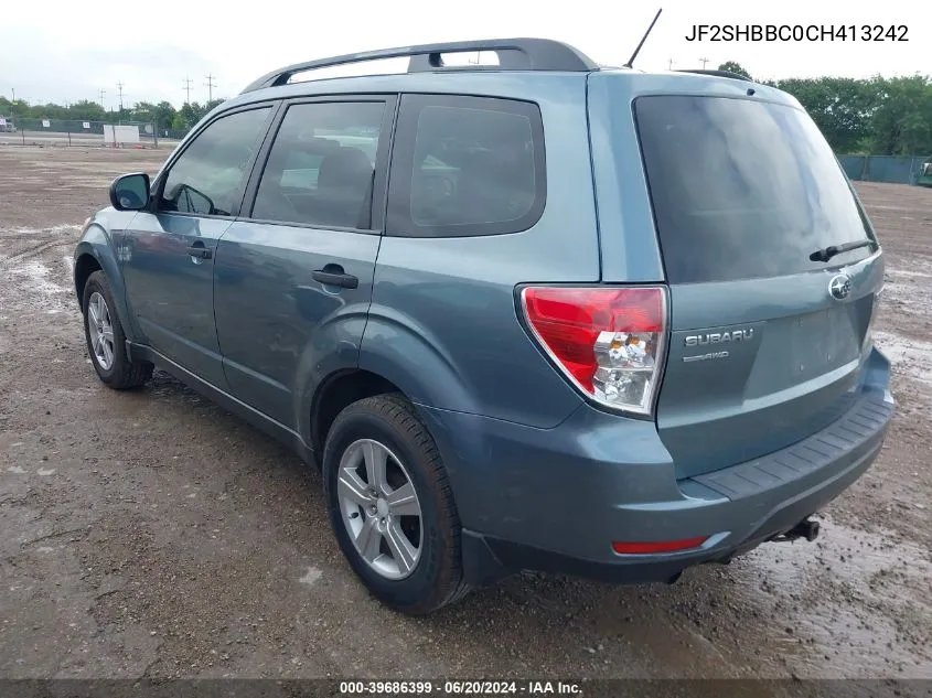 JF2SHBBC0CH413242 2012 Subaru Forester 2.5X