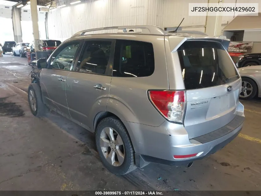 JF2SHGGCXCH429602 2012 Subaru Forester 2.5Xt Touring