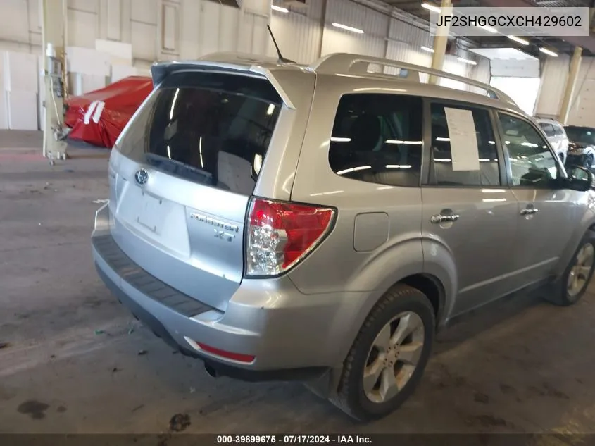 2012 Subaru Forester 2.5Xt Touring VIN: JF2SHGGCXCH429602 Lot: 39899675