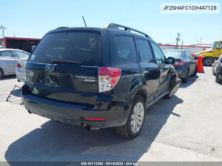 2012 Subaru Forester 2.5X Limited VIN: JF2SHAFC1CH447128 Lot: 40113388