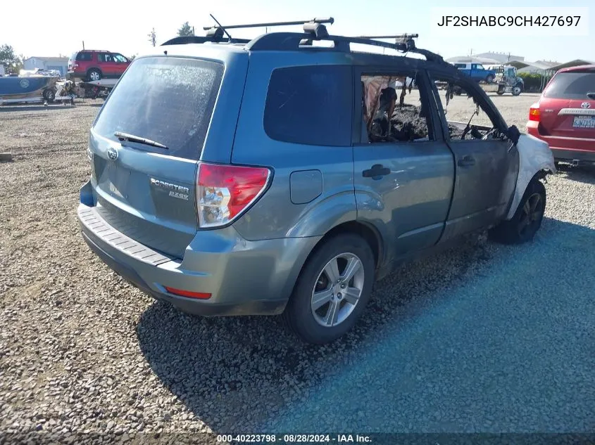 2012 Subaru Forester 2.5X VIN: JF2SHABC9CH427697 Lot: 40223798