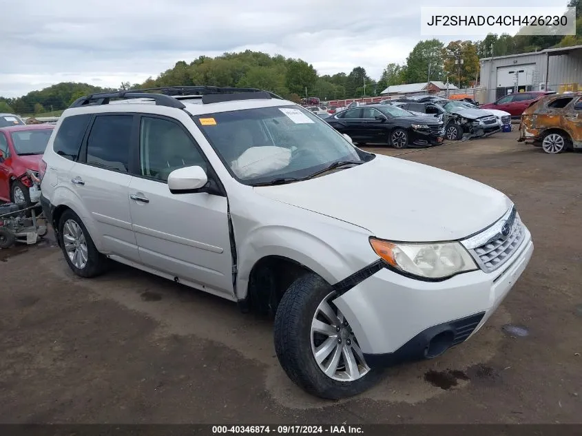 2012 Subaru Forester 2.5X Premium VIN: JF2SHADC4CH426230 Lot: 40346874