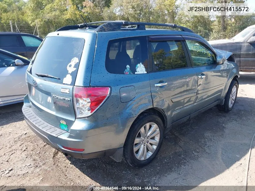 JF2SHBFC6CH415572 2012 Subaru Forester 2.5X Limited