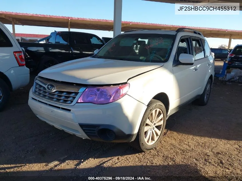 2012 Subaru Forester 2.5X Premium VIN: JF2SHBCC9CH455312 Lot: 40375296