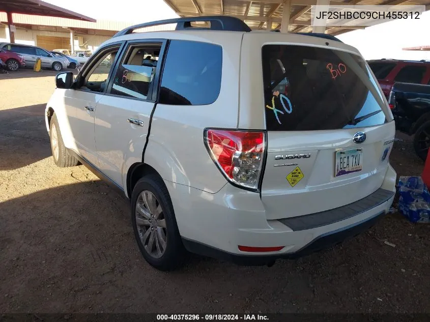 2012 Subaru Forester 2.5X Premium VIN: JF2SHBCC9CH455312 Lot: 40375296