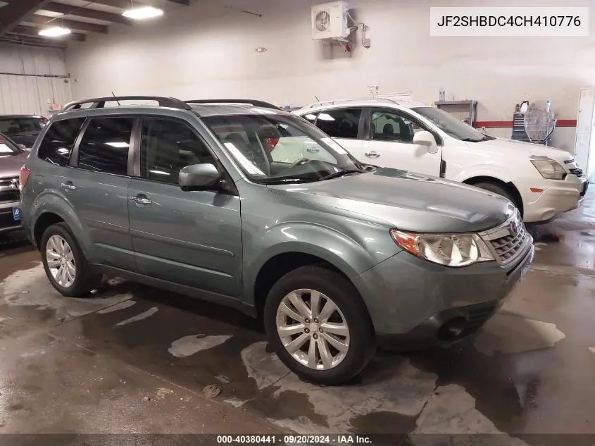 JF2SHBDC4CH410776 2012 Subaru Forester 2.5X Premium