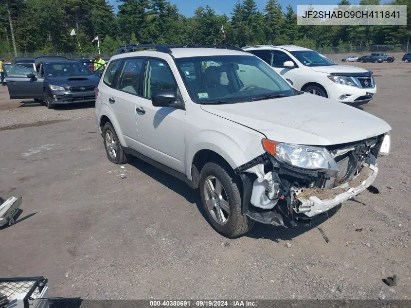 JF2SHABC9CH411841 2012 Subaru Forester 2.5X