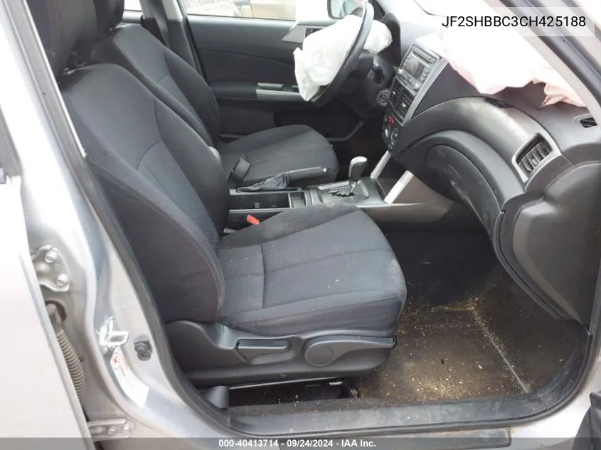 JF2SHBBC3CH425188 2012 Subaru Forester 2.5X