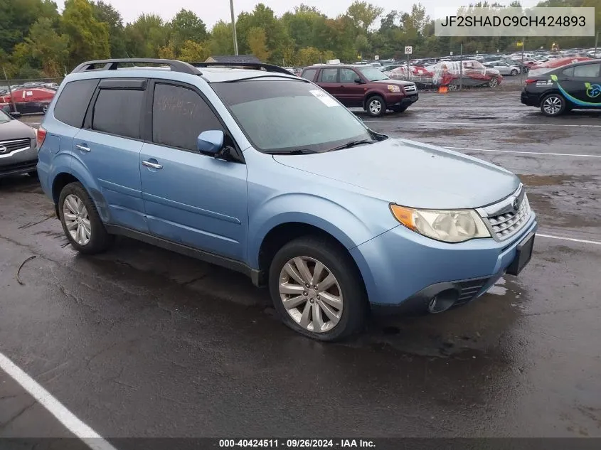 2012 Subaru Forester 2.5X Premium VIN: JF2SHADC9CH424893 Lot: 40424511