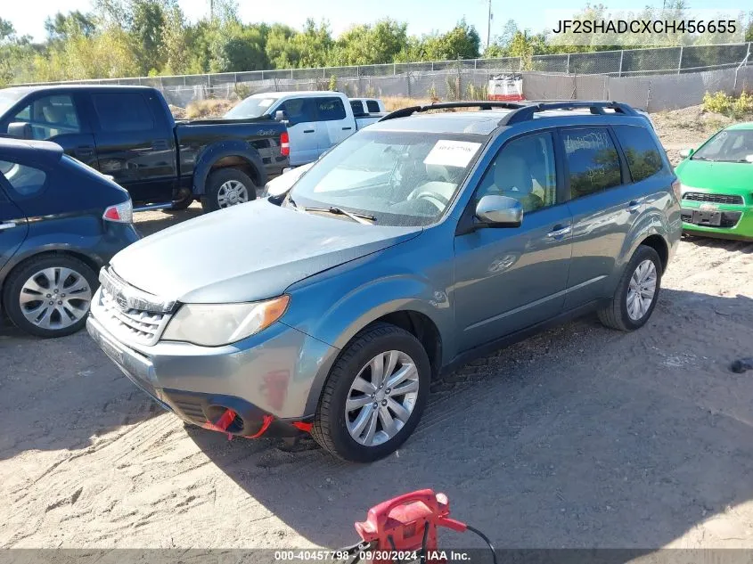 2012 Subaru Forester 2.5X Premium VIN: JF2SHADCXCH456655 Lot: 40457798