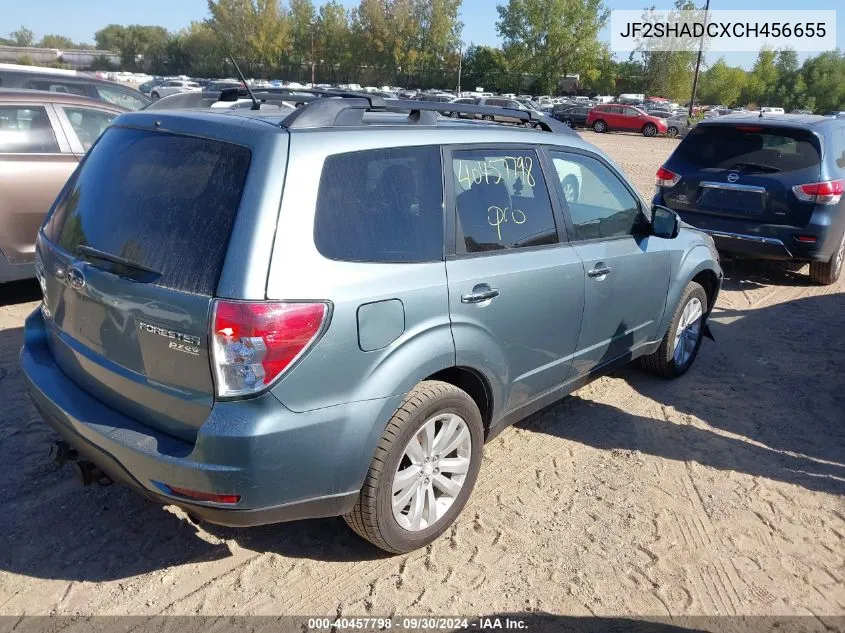 2012 Subaru Forester 2.5X Premium VIN: JF2SHADCXCH456655 Lot: 40457798